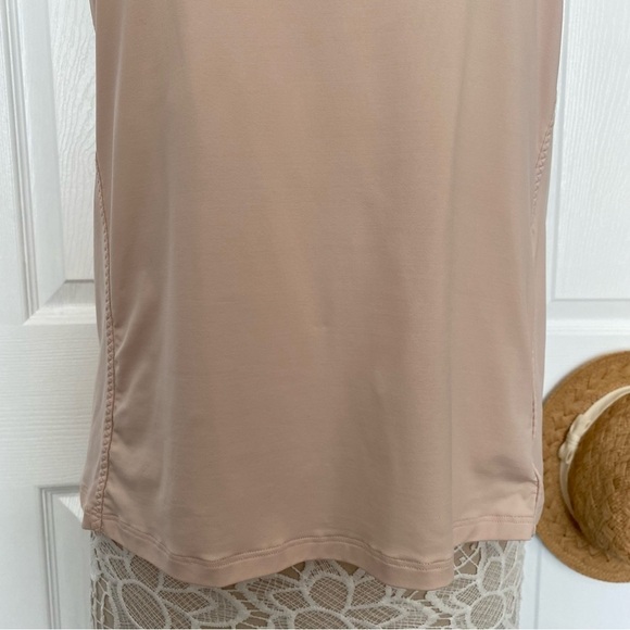 ATHLETA tank top dust pink build in bra support top size Medium - Picture 4 of 11